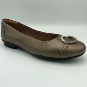 Clark’s Artisan Neenah Vine Flats Pewter